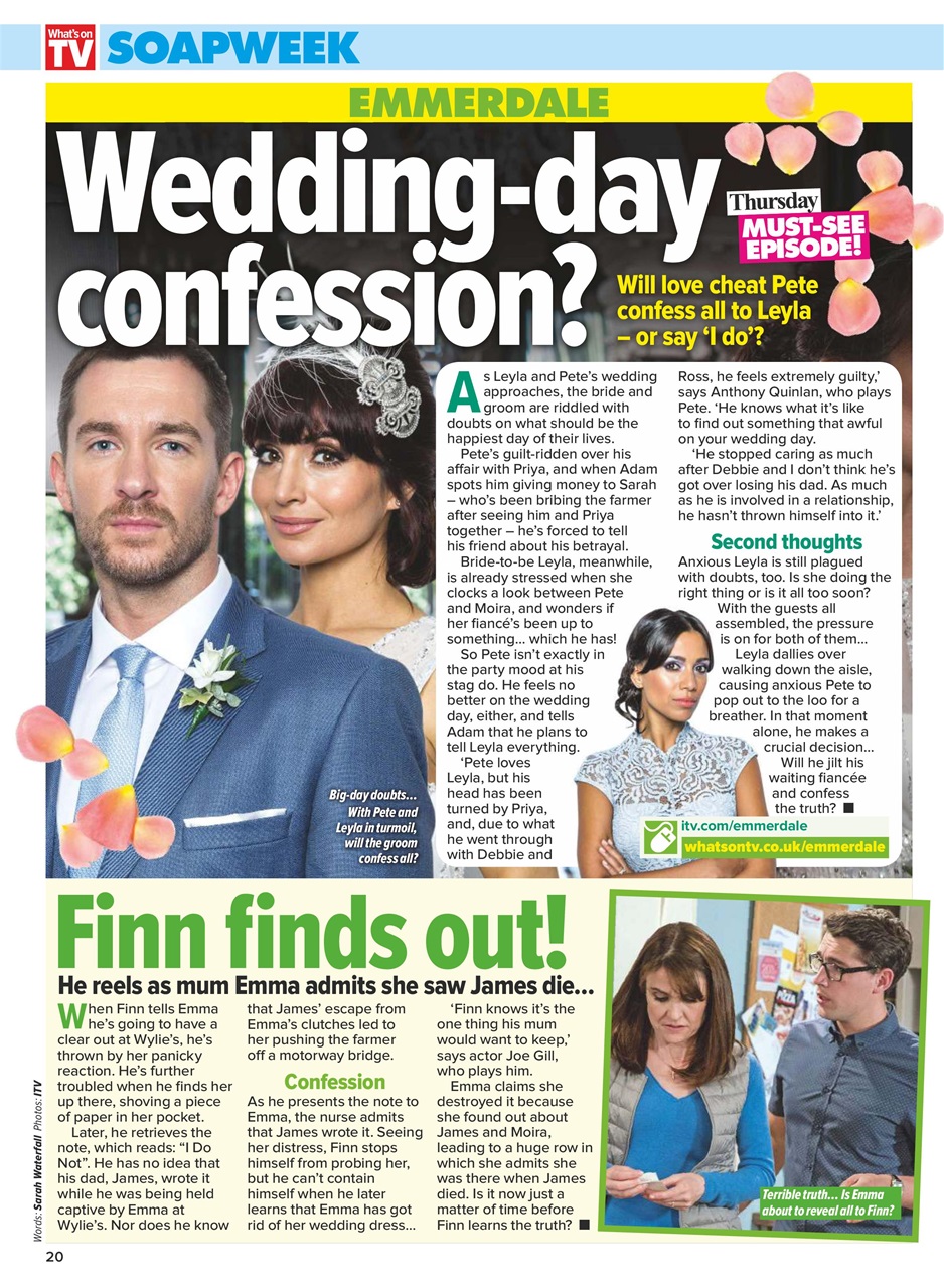 What's on TV Preview Pages