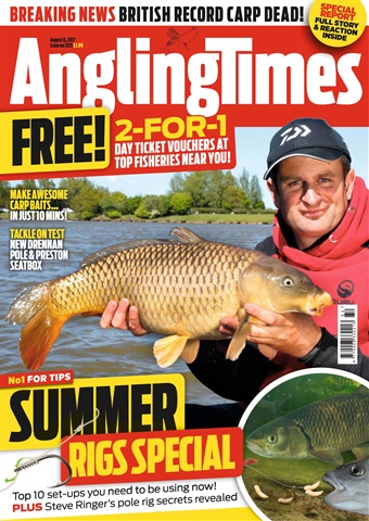 Angling Times issue 8th August 2017