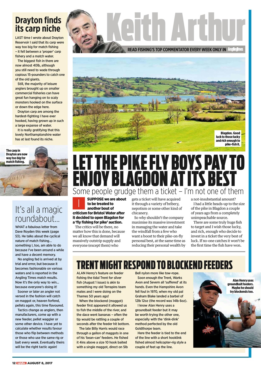 Angling Times Preview Pages