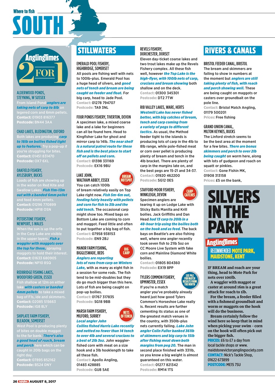 Angling Times Preview Pages