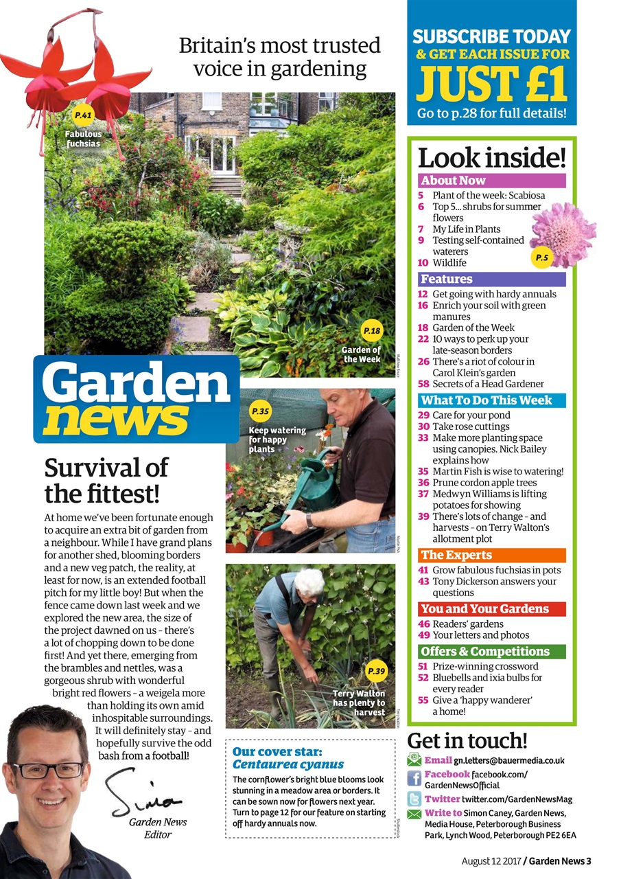 Garden News Preview Pages
