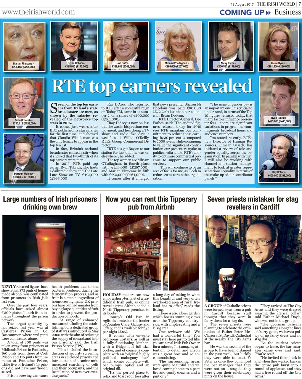 Irish World Preview Pages