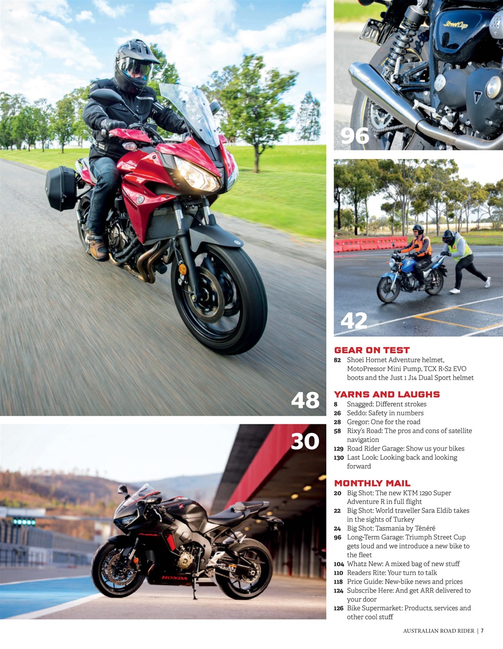 Australian Road Rider Preview Pages