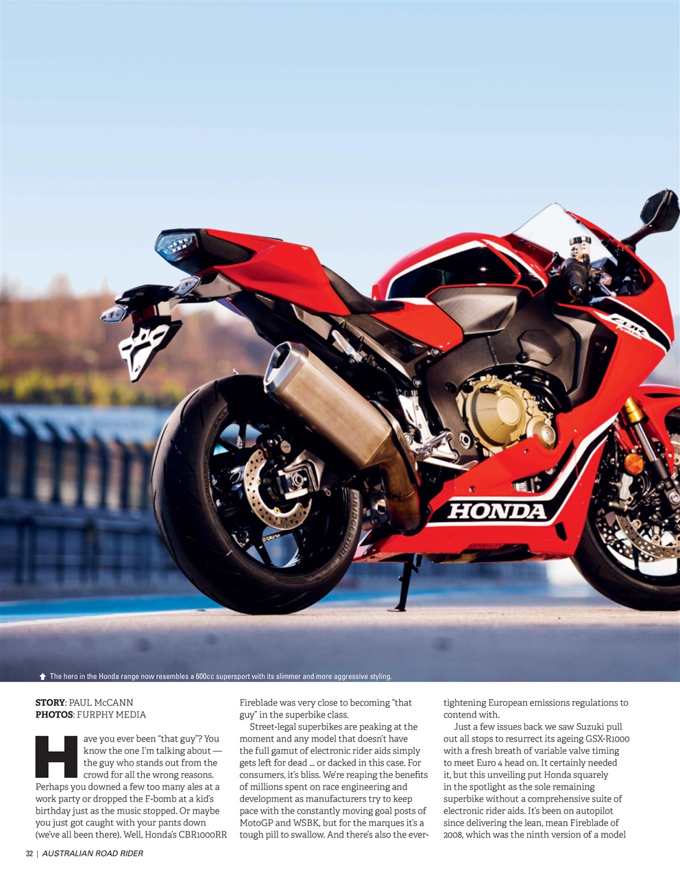 Australian Road Rider Preview Pages