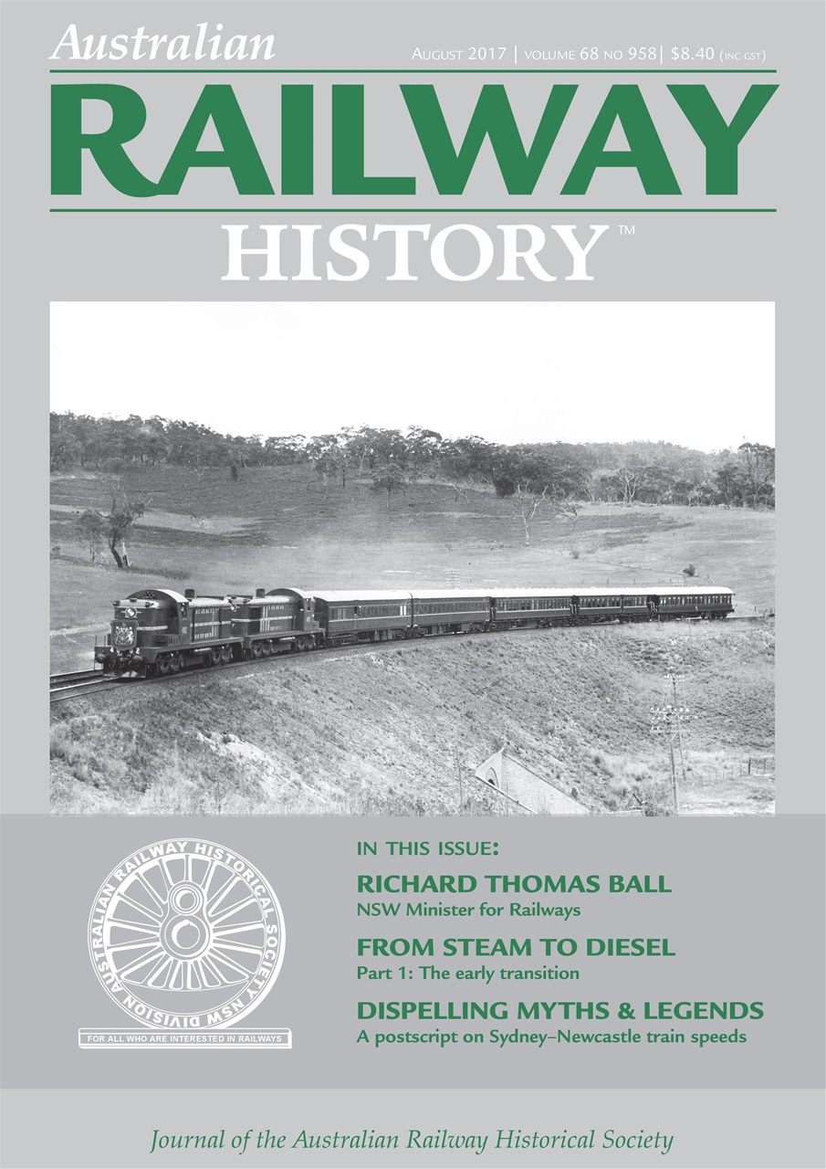 Australian Railway History Preview Pages