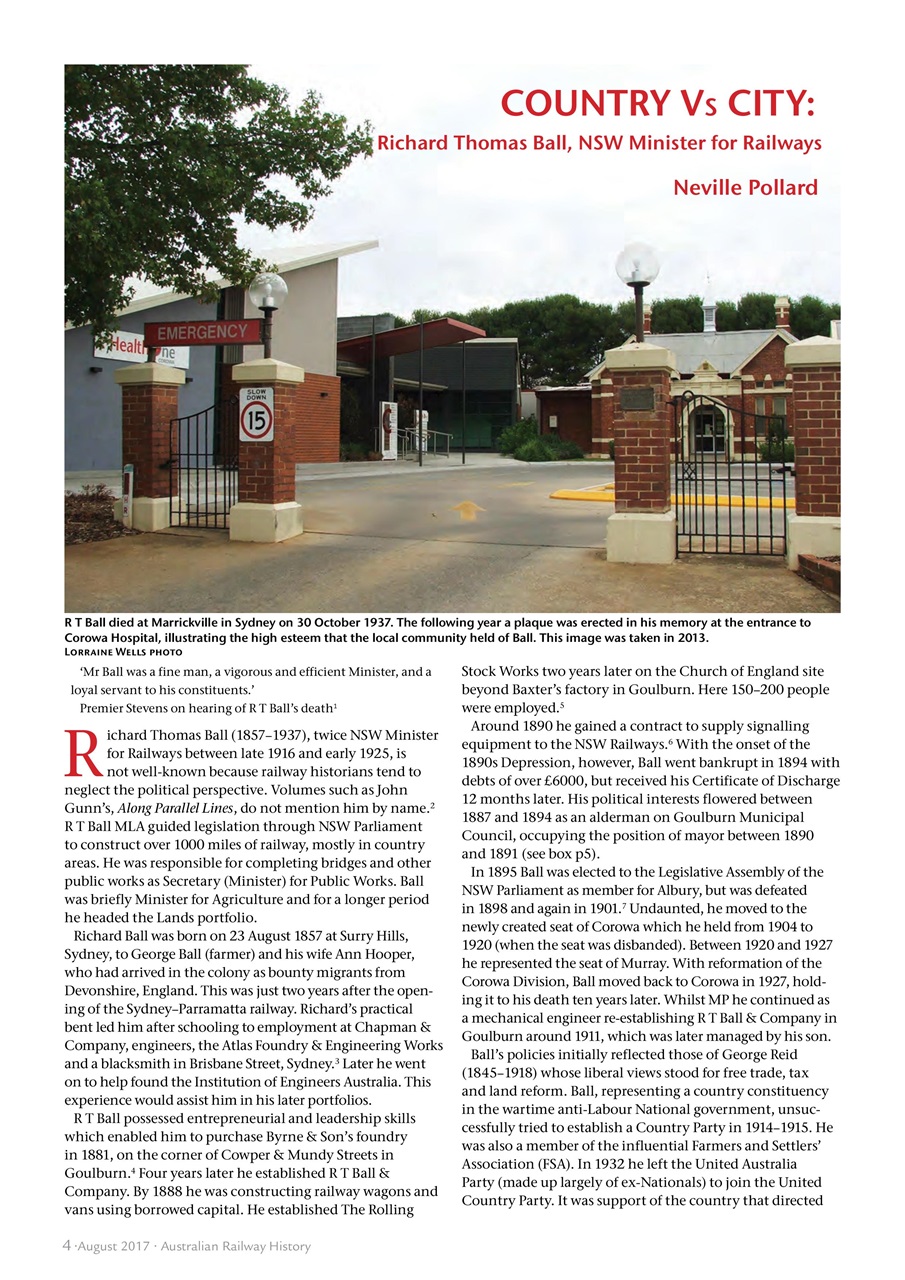 Australian Railway History Preview Pages