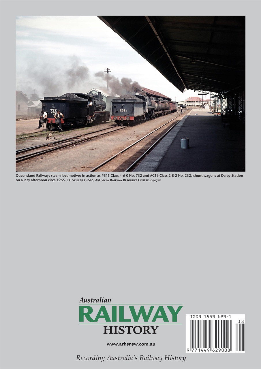 Australian Railway History Preview Pages