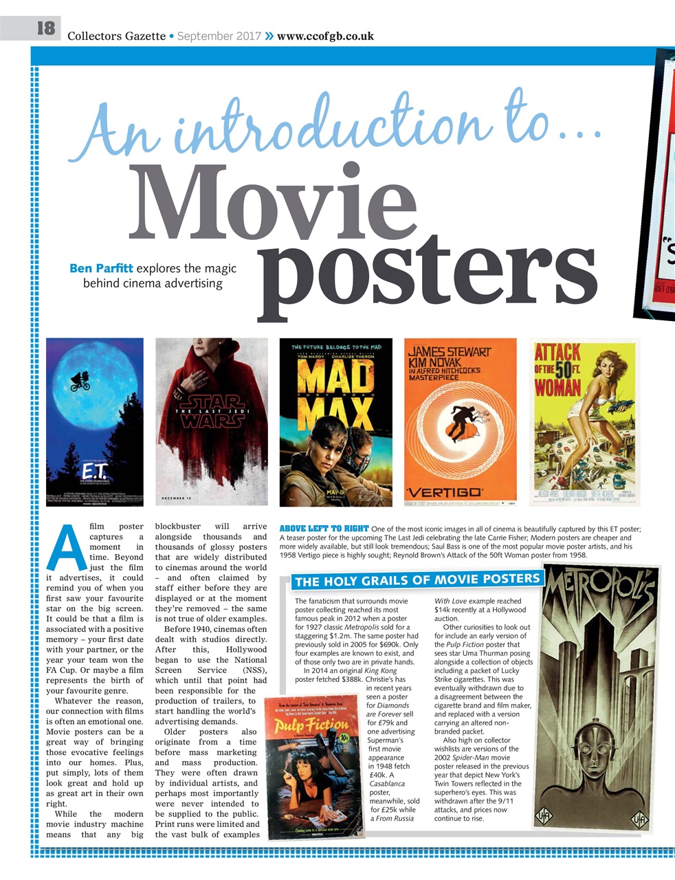 Collectors Gazette Preview Pages