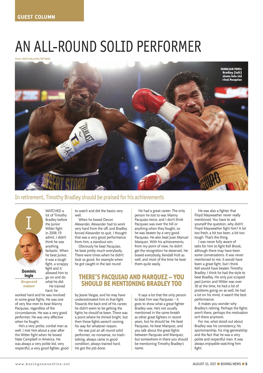Boxing News Preview Pages