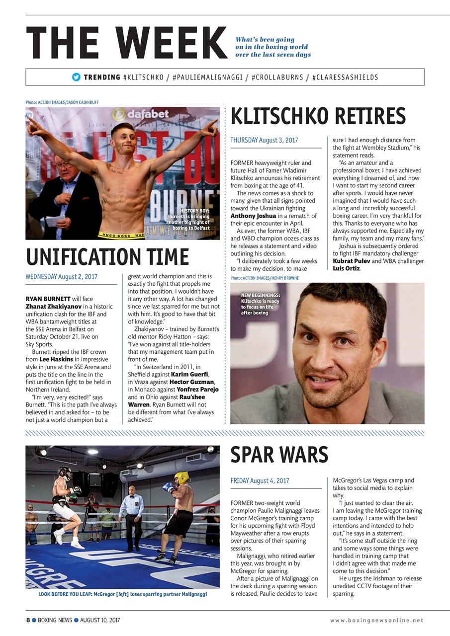 Boxing News Preview Pages