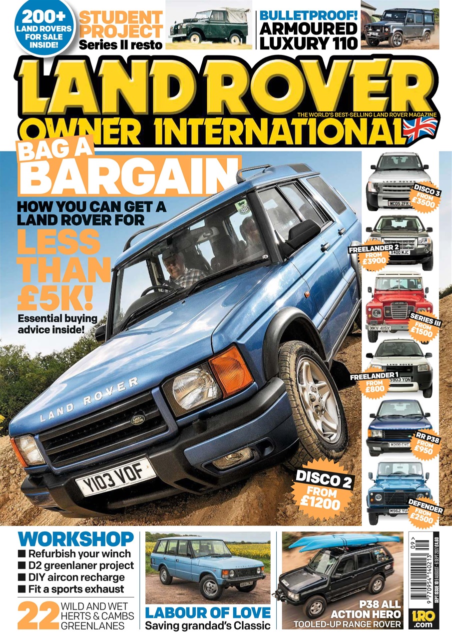 Land Rover Owner Preview Pages