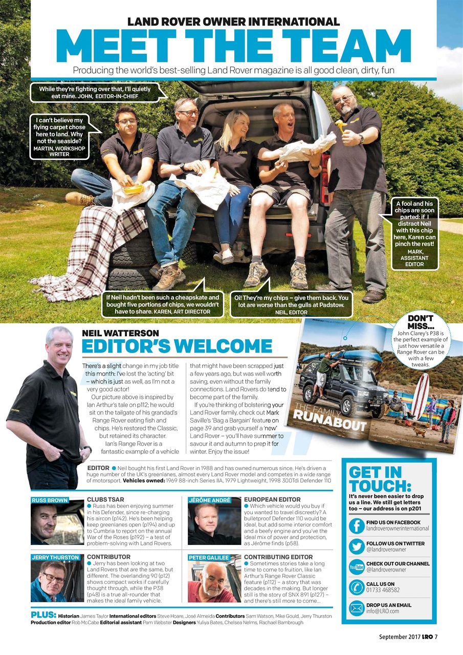 Land Rover Owner Preview Pages