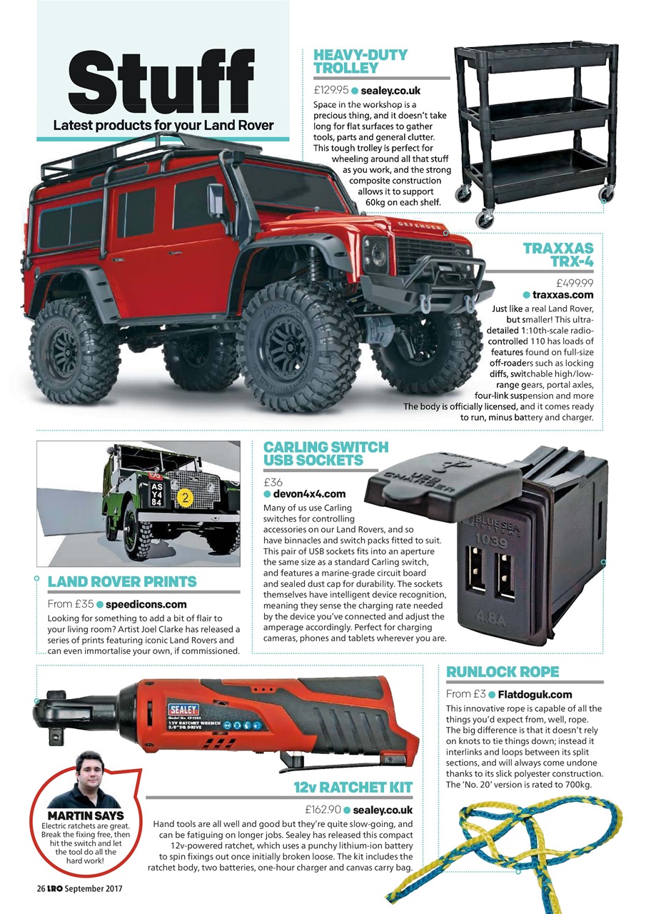 Land Rover Owner Preview Pages