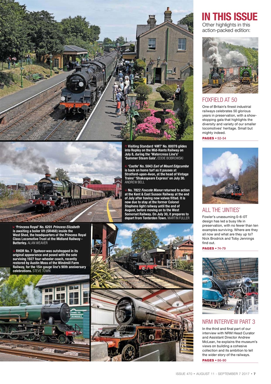 Steam Railway Preview Pages
