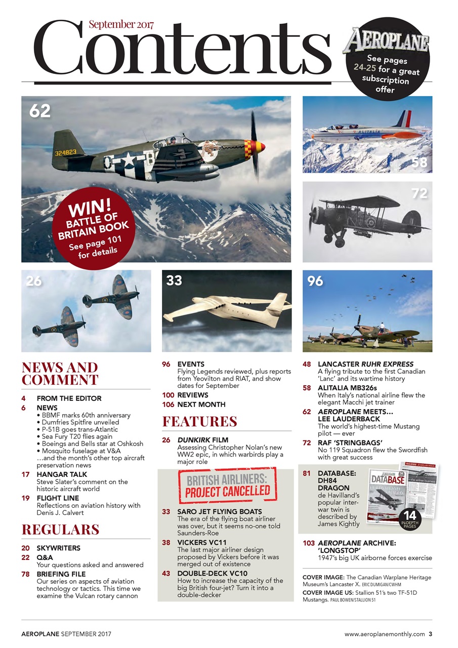 Aeroplane Preview Pages