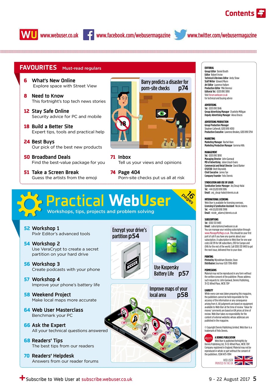 Webuser Preview Pages