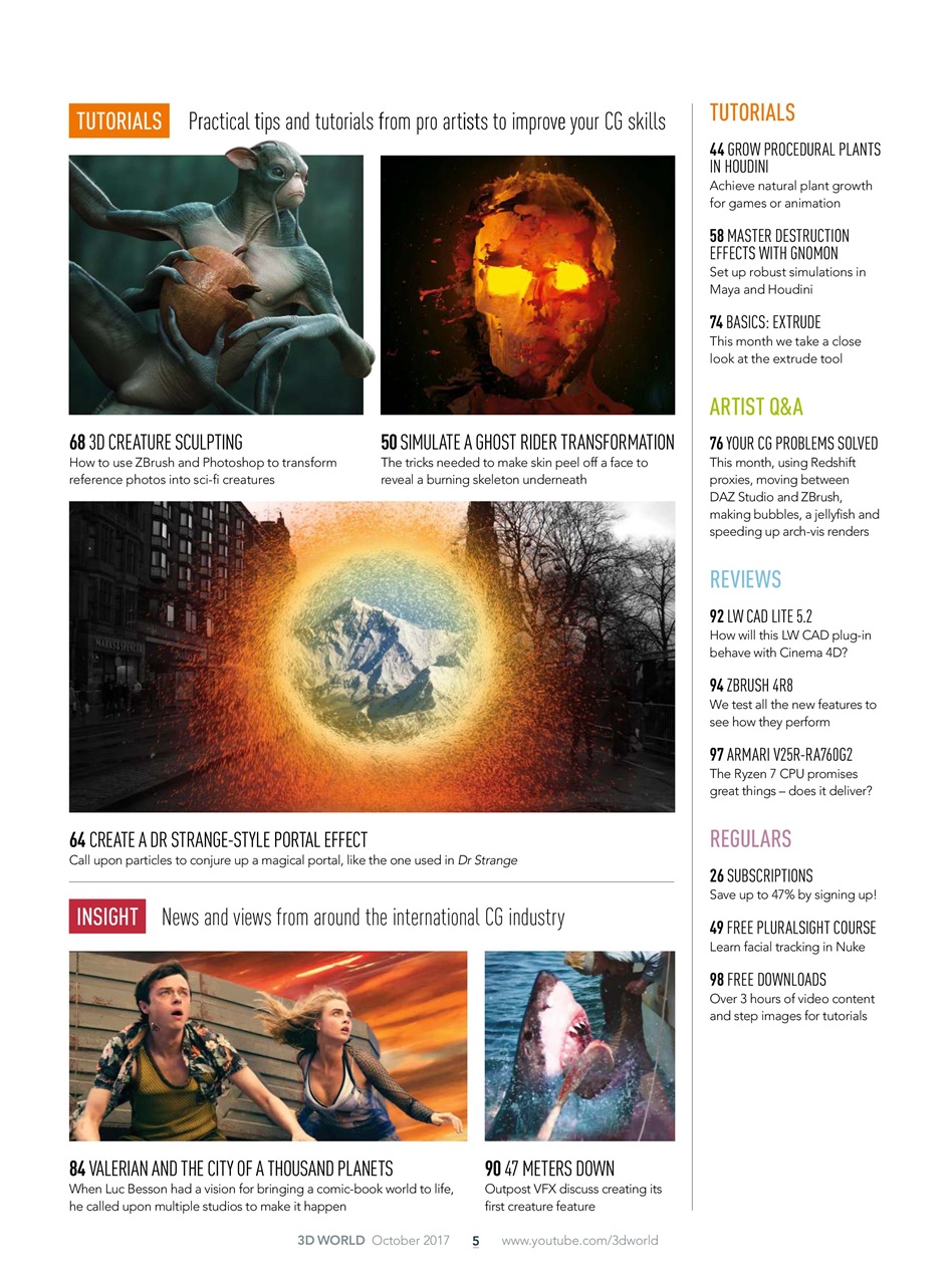 3D World Preview Pages