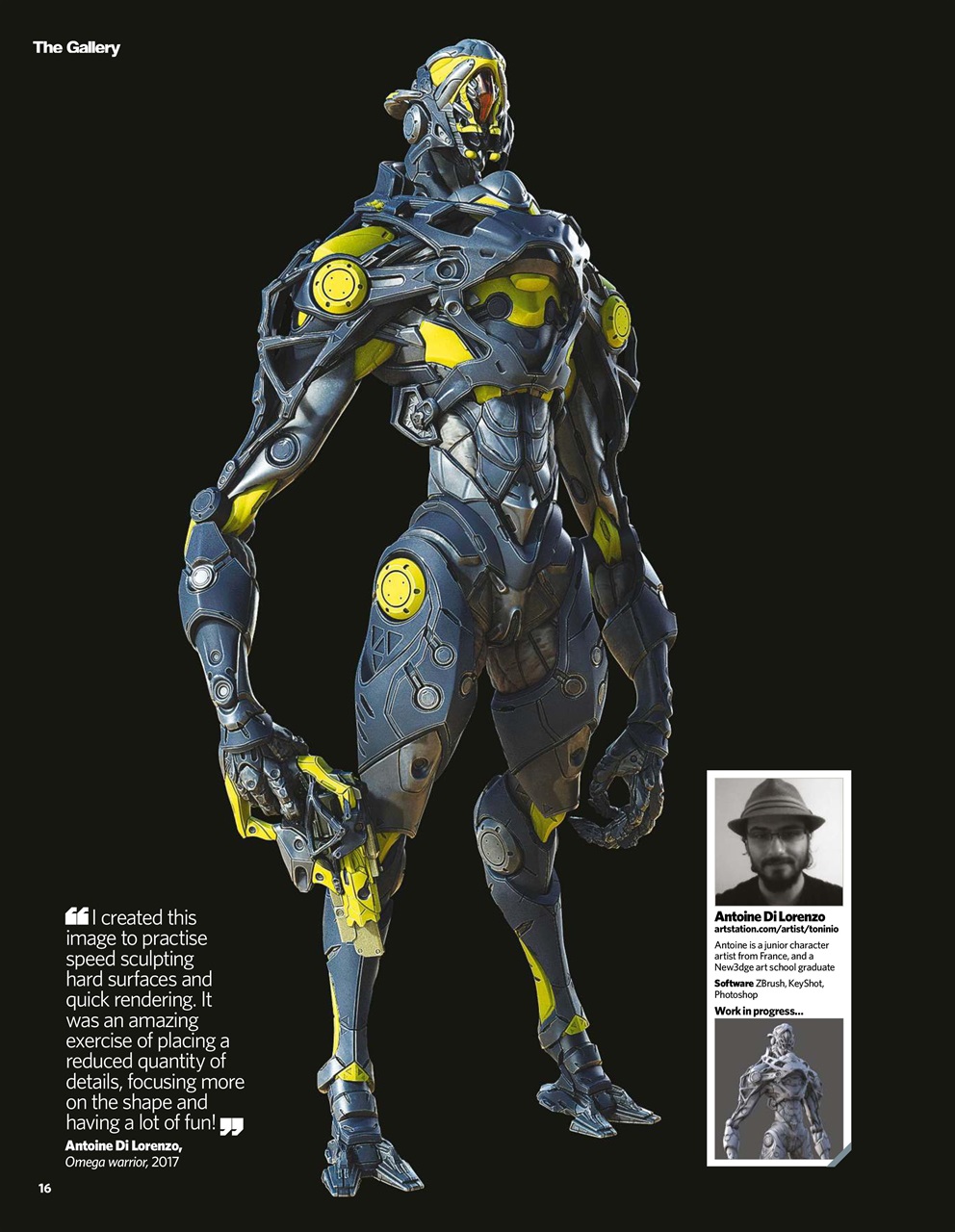 3D Artist Preview Pages