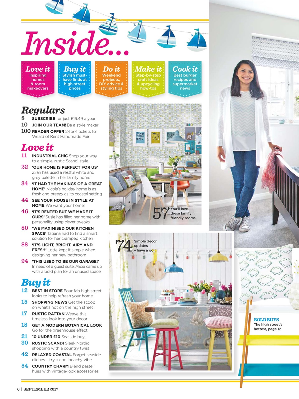 Style at Home Preview Pages