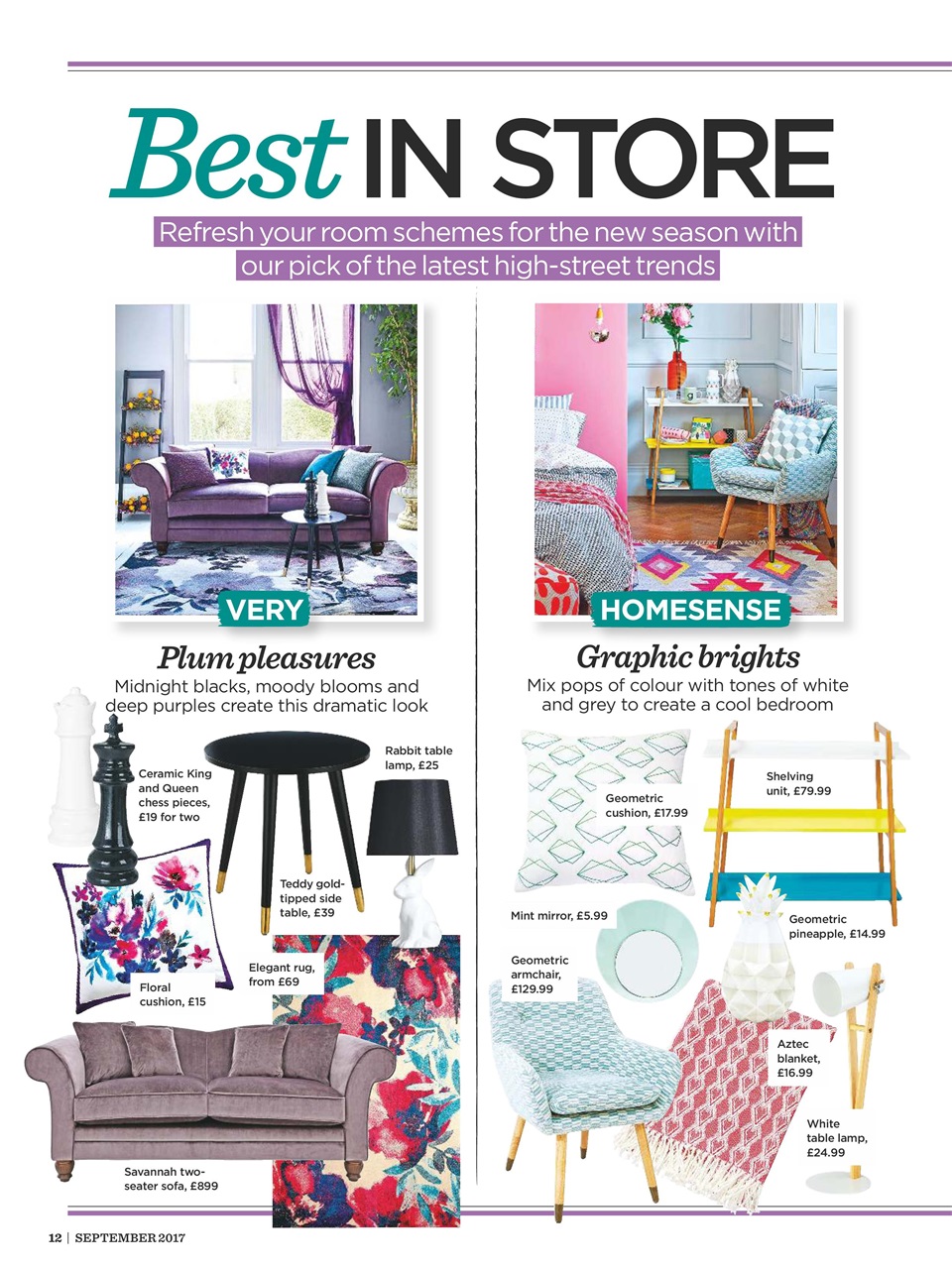 Style at Home Preview Pages