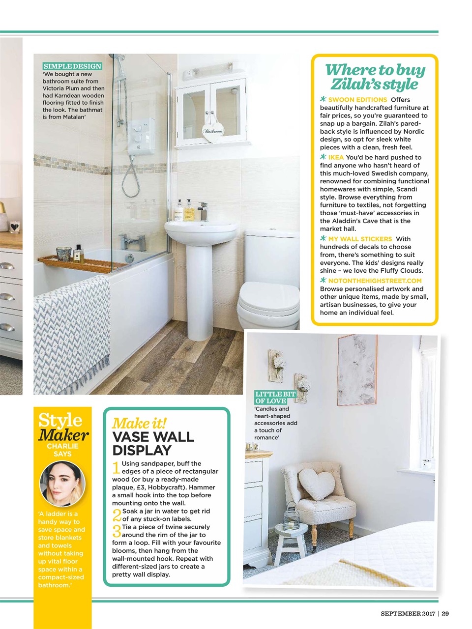 Style at Home Preview Pages