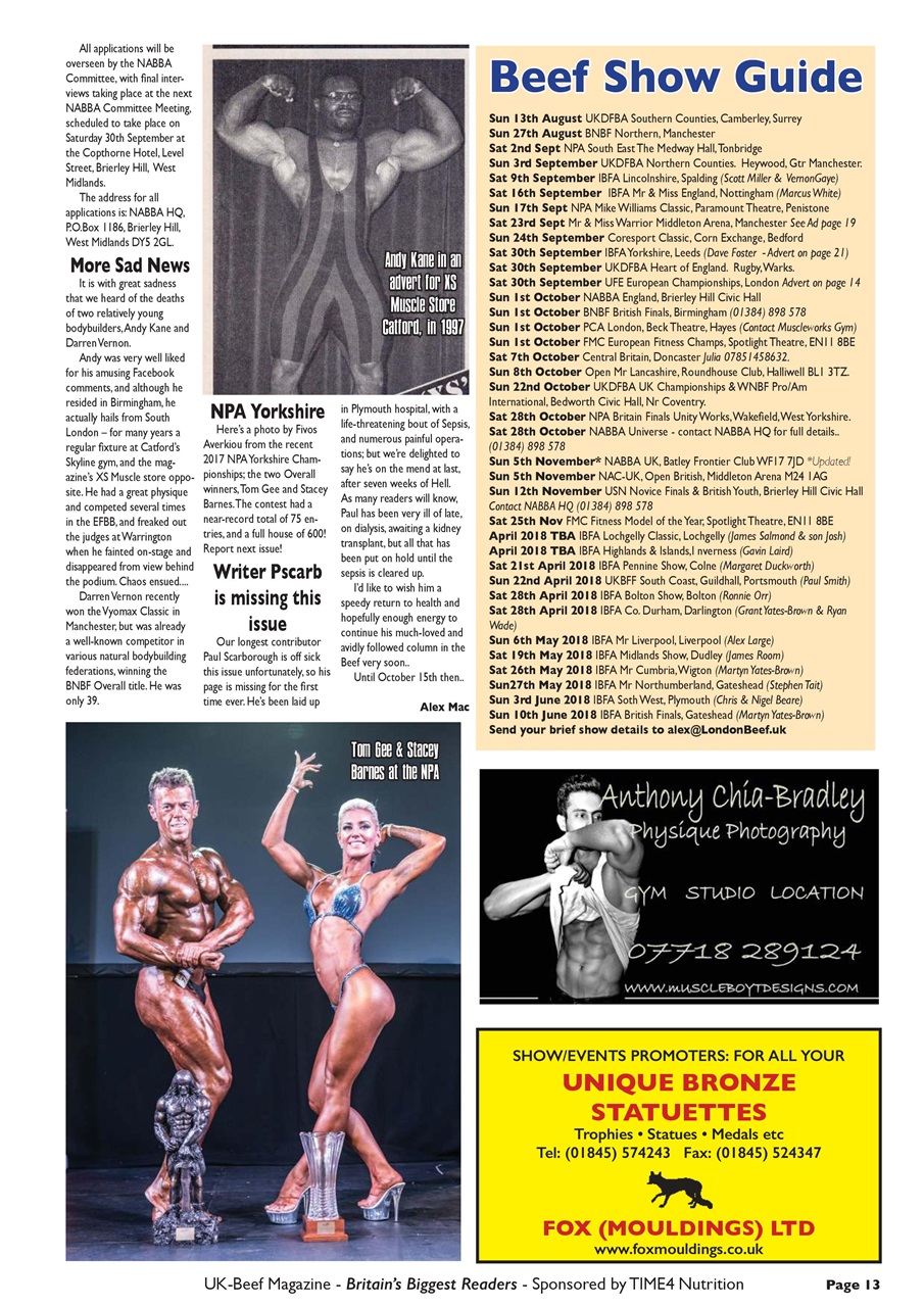 UK Beef Magazine Preview Pages