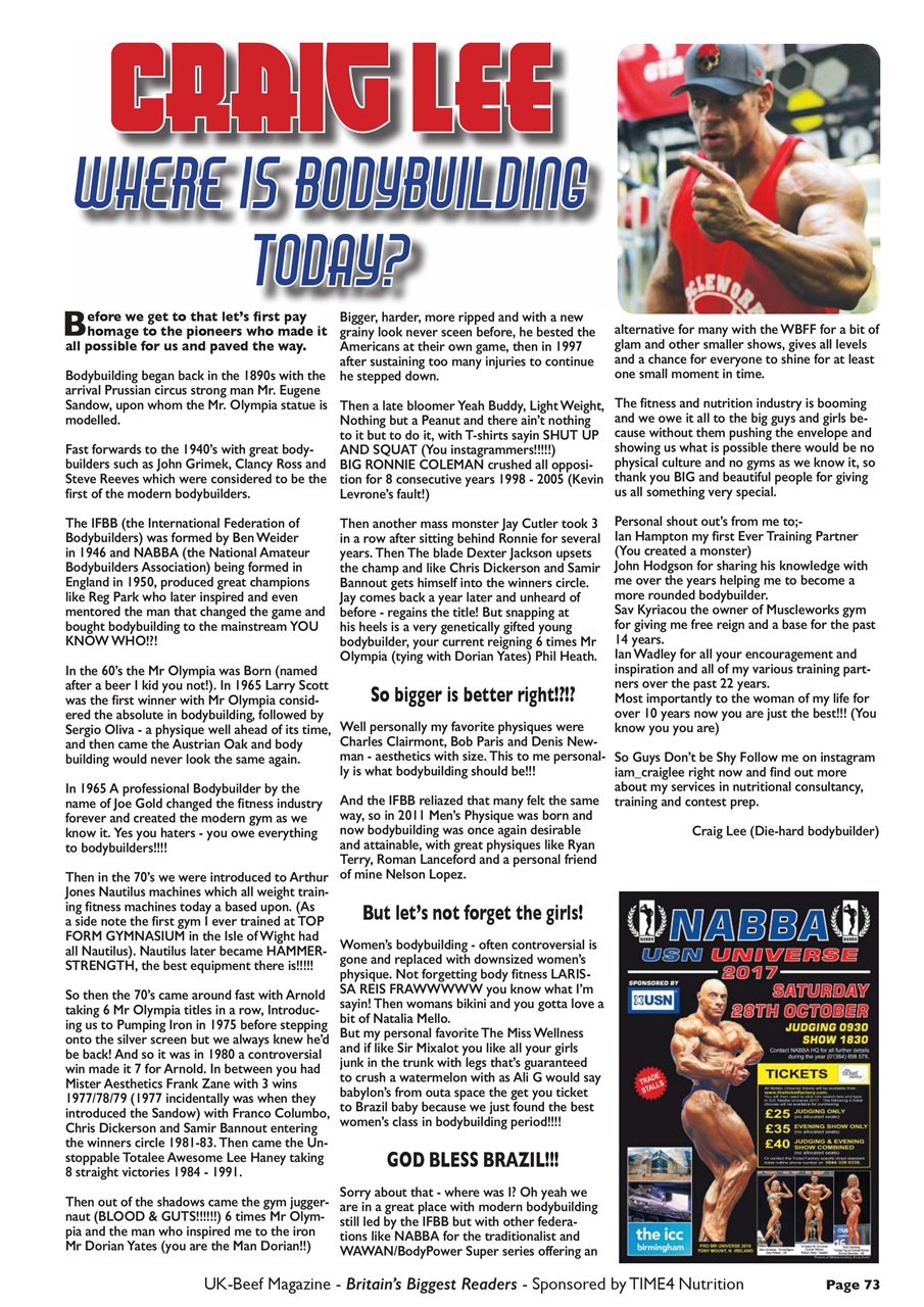 UK Beef Magazine Preview Pages