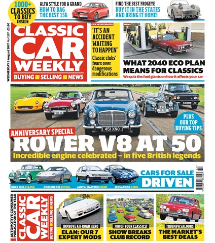 Classic Car Weekly issue 9th August 2017