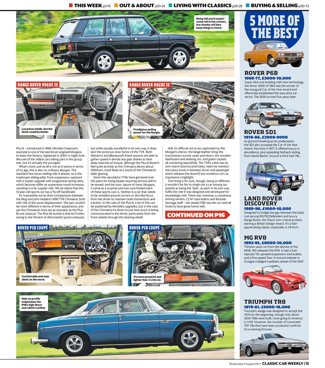 Classic Car Weekly Preview Pages
