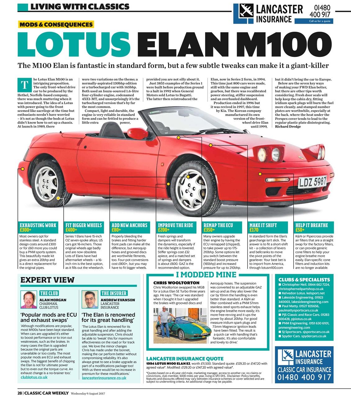 Classic Car Weekly Preview Pages