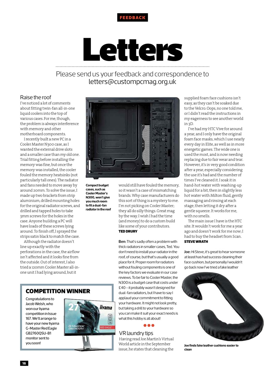 Custom PC UK Preview Pages