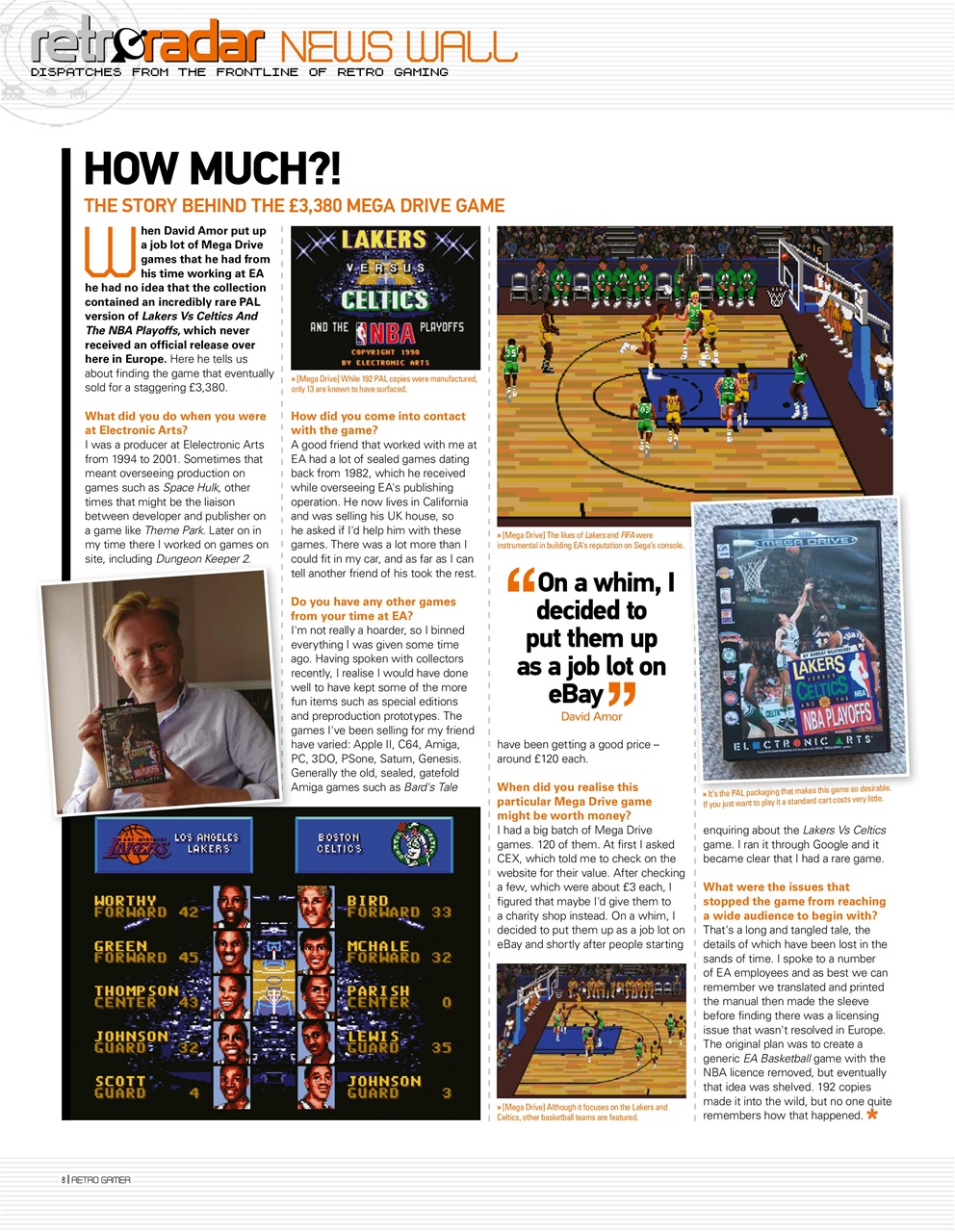 Retro Gamer Preview Pages