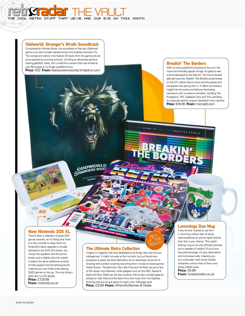 Retro Gamer Preview Pages