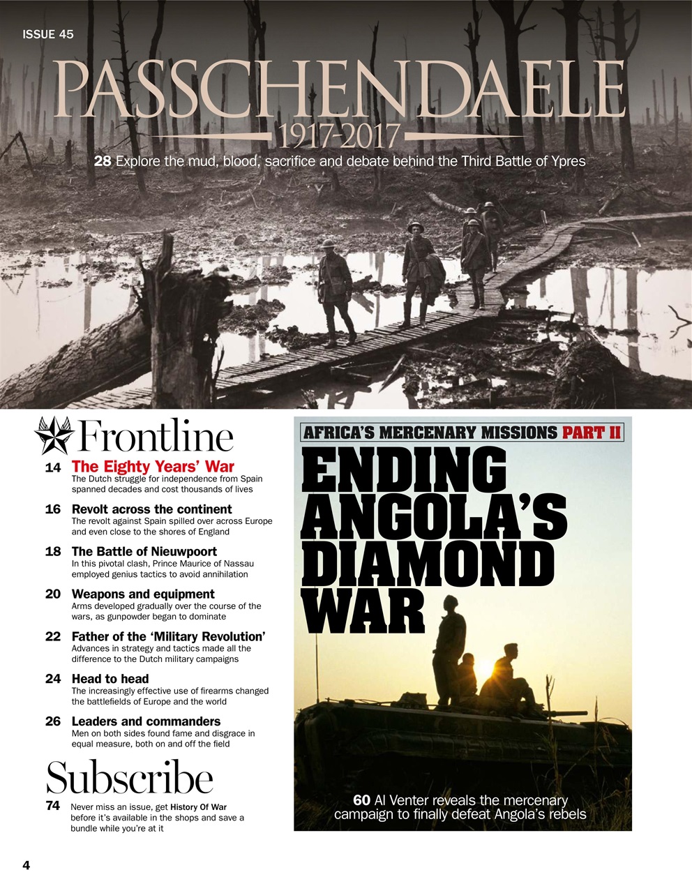 History of War Preview Pages