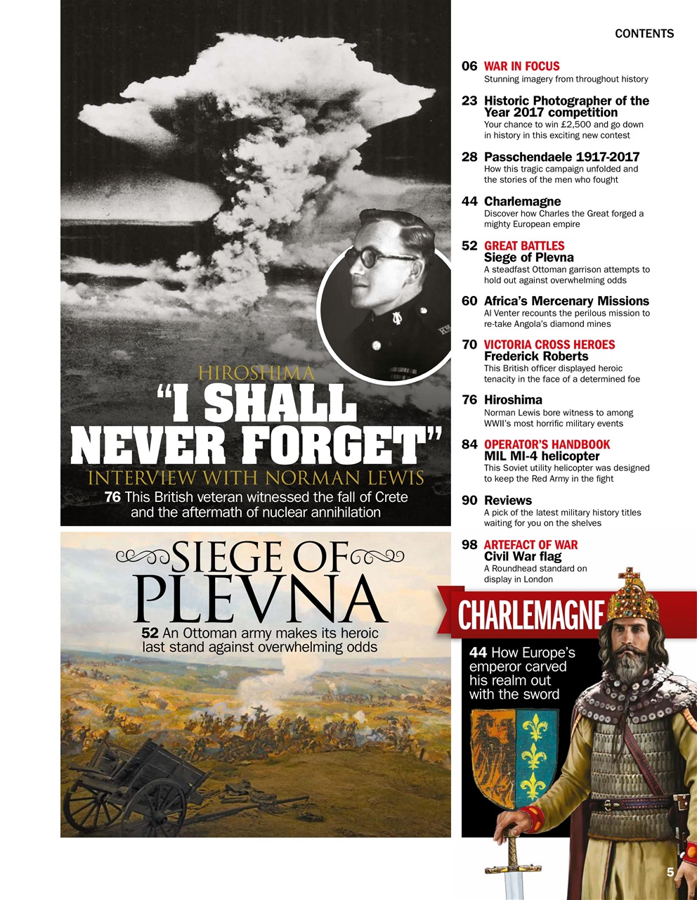 History of War Preview Pages