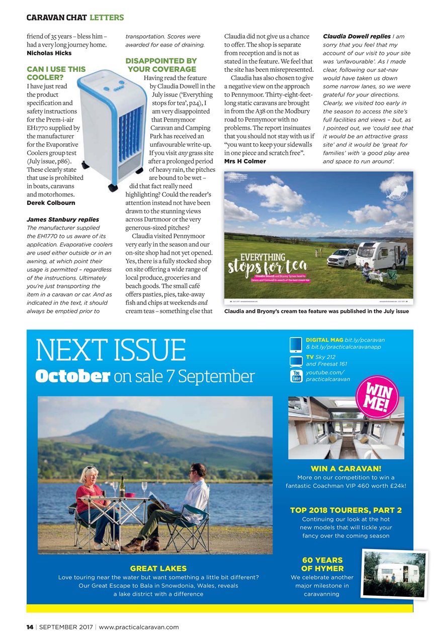 Practical Caravan Preview Pages