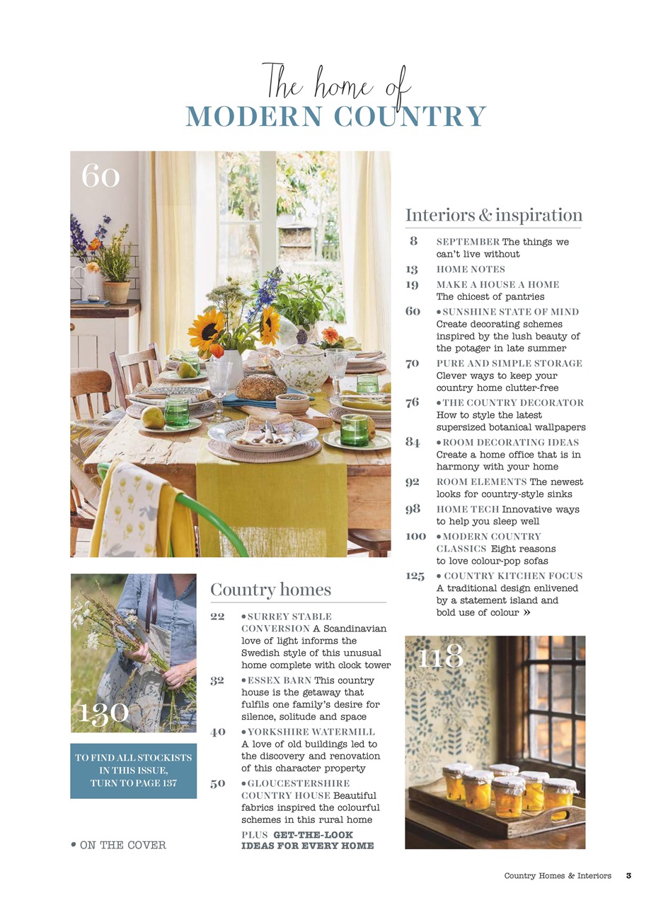 Country Homes & Interiors Preview Pages