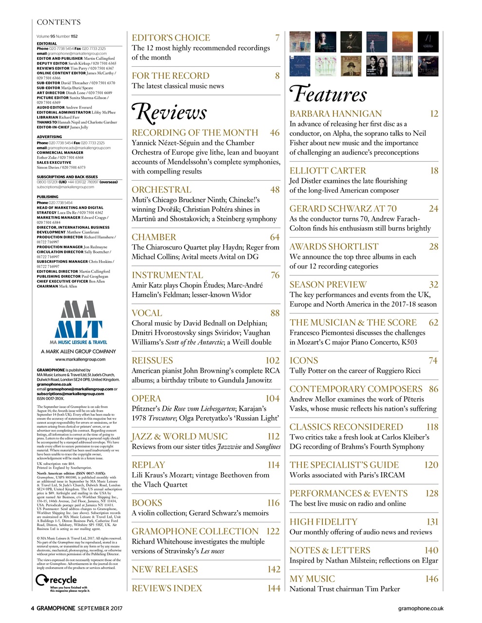 Gramophone Preview Pages