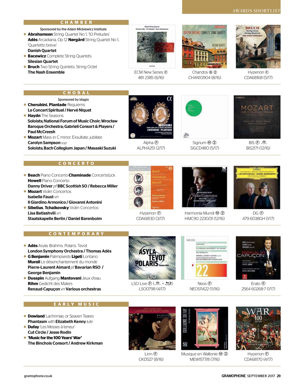 Gramophone Preview Pages