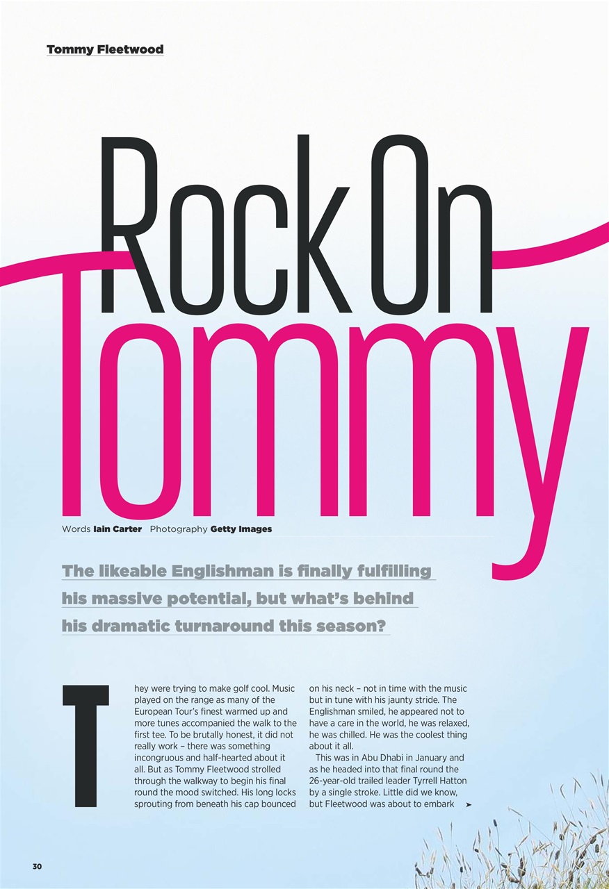 Golf Monthly Preview Pages