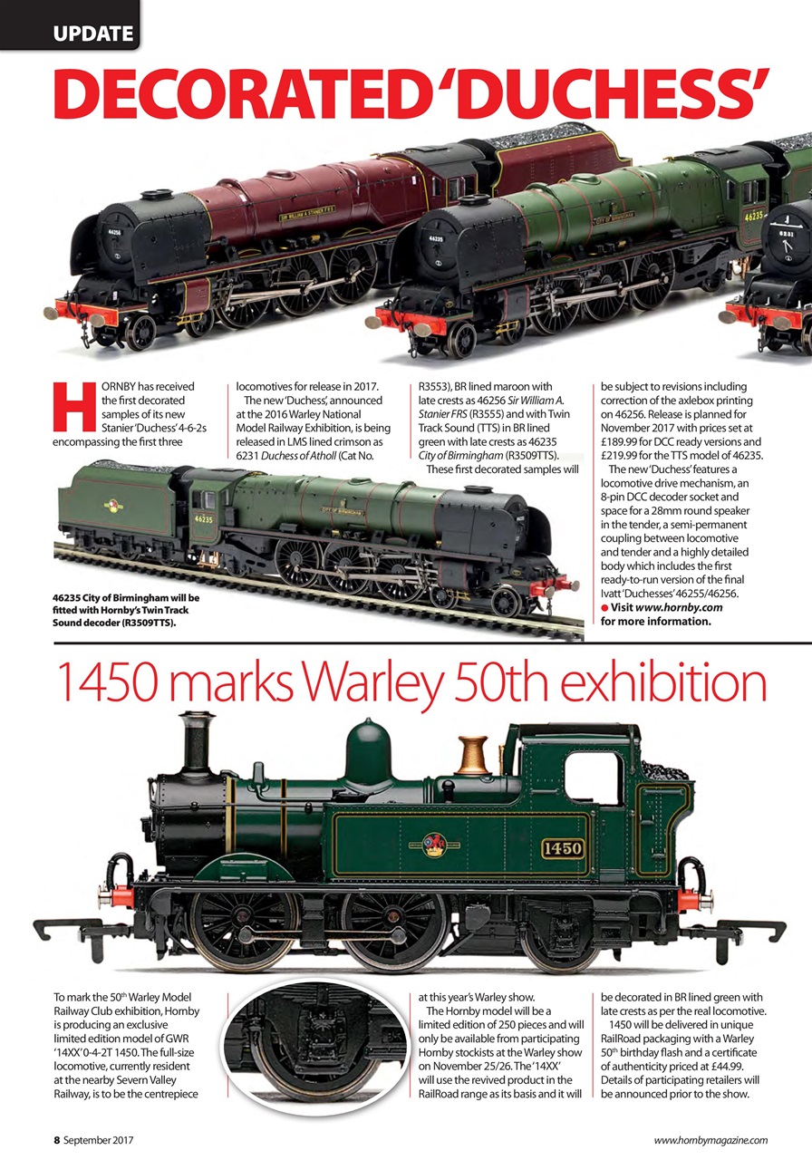 Hornby Magazine Preview Pages