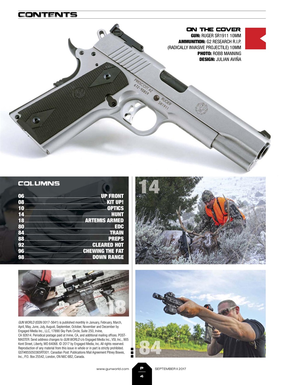 Gun World Preview Pages