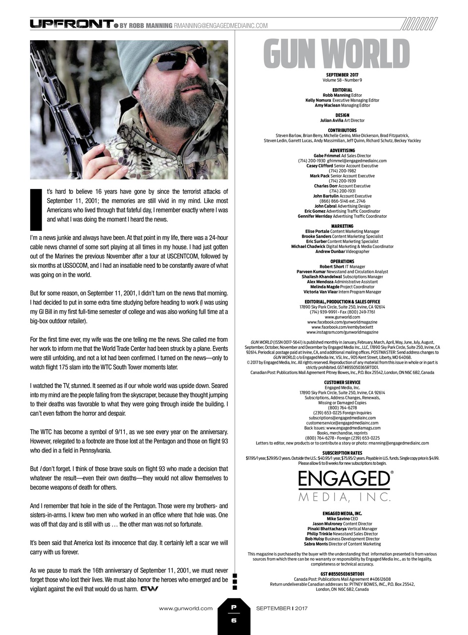 Gun World Preview Pages