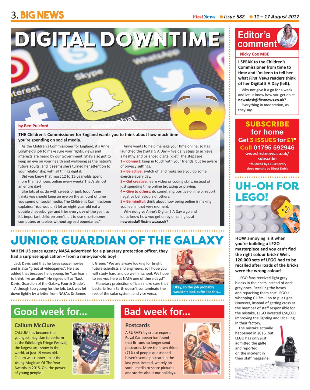 First News Preview Pages