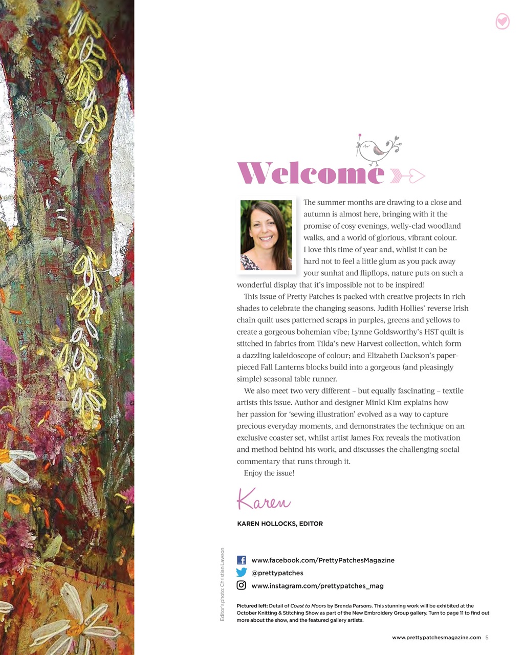 Pretty Patches Magazine Preview Pages