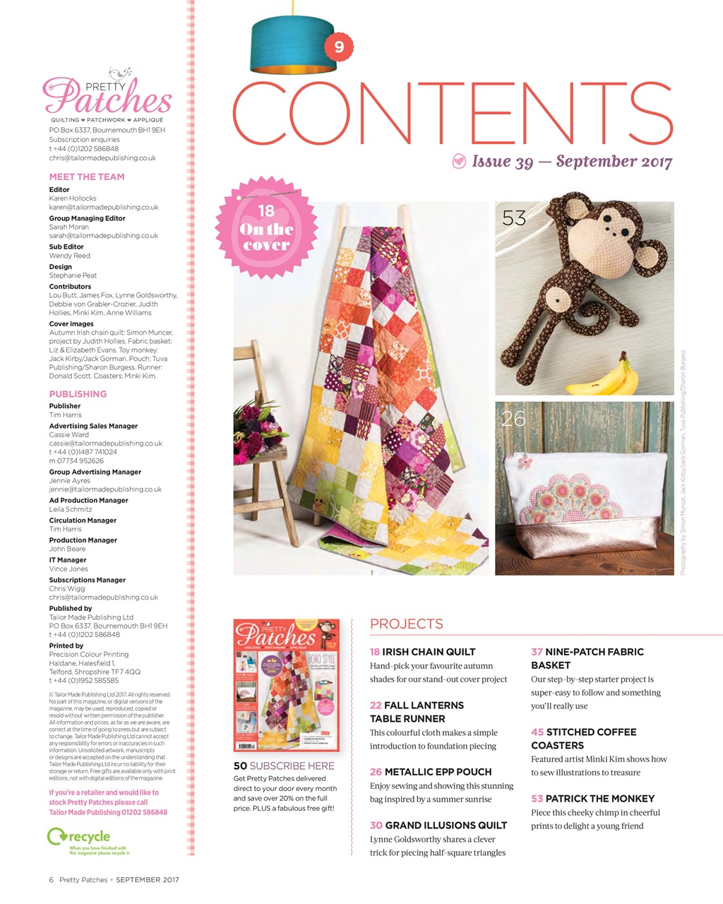 Pretty Patches Magazine Preview Pages