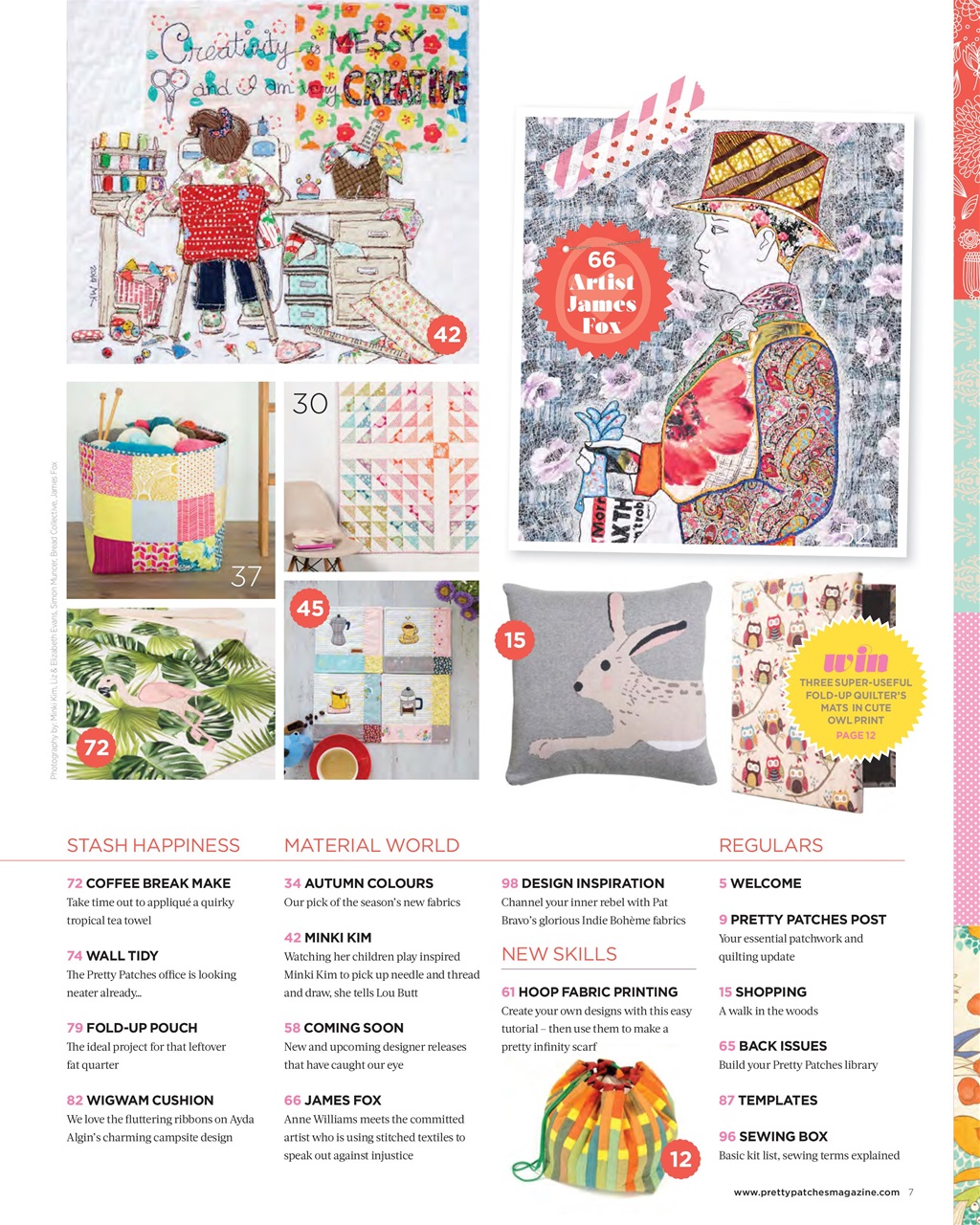 Pretty Patches Magazine Preview Pages