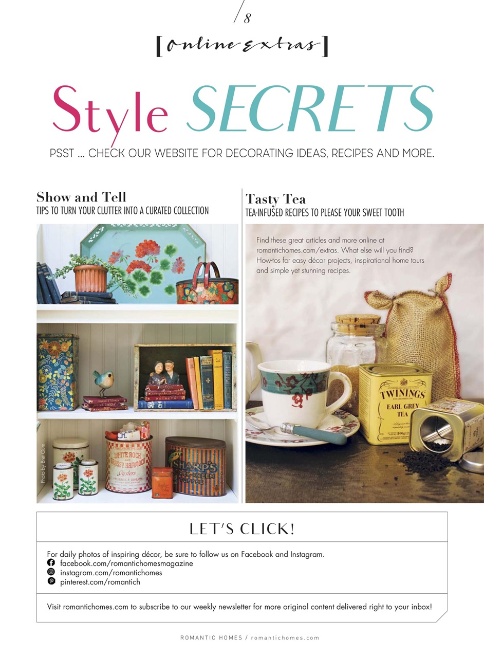 Romantic Homes Preview Pages