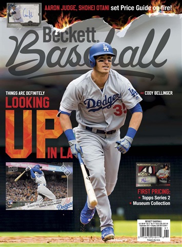 Beckett Baseball Magazine issue September 2017