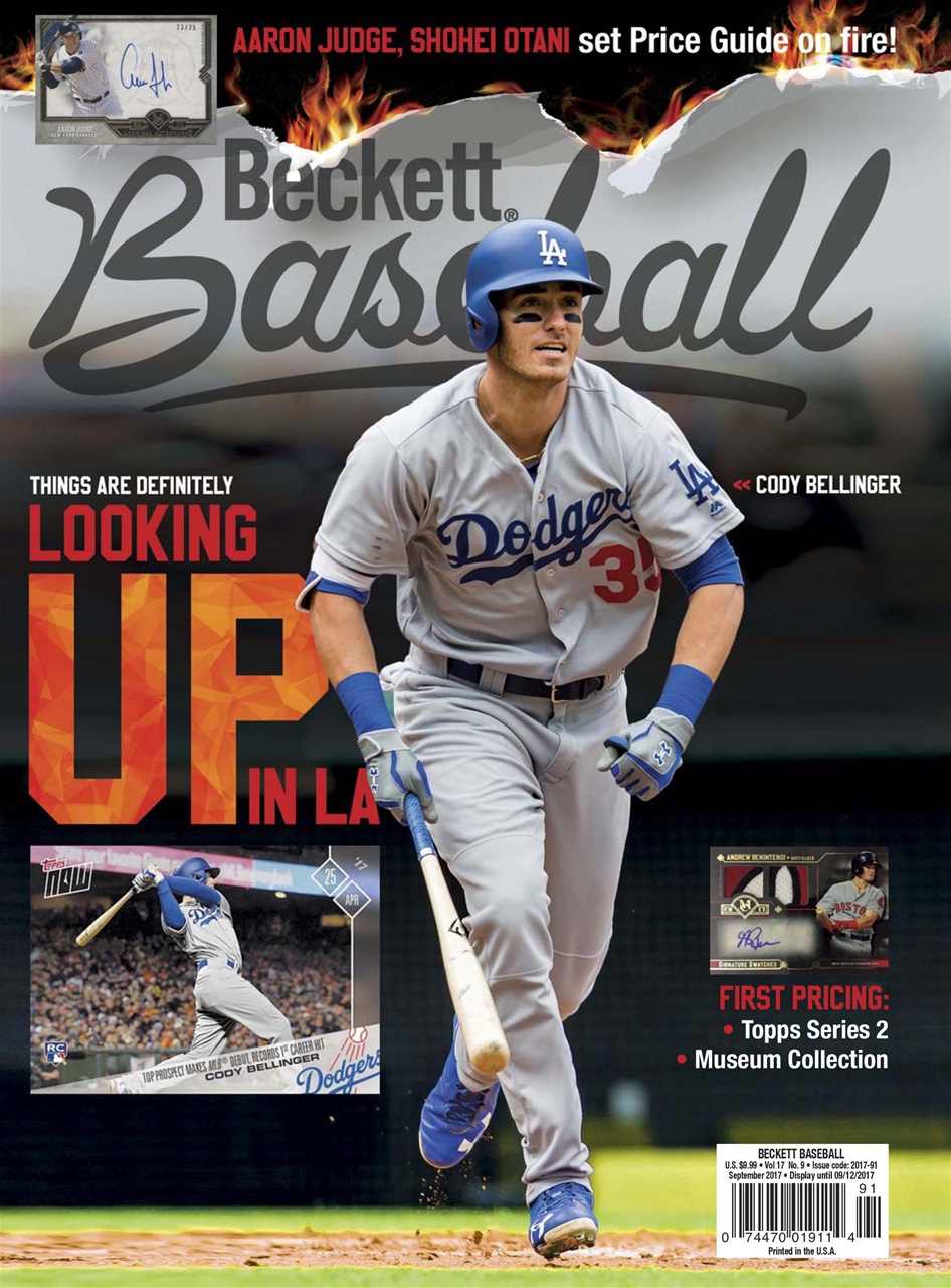 Beckett Baseball Magazine Preview Pages